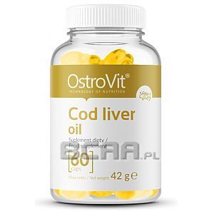 OstroVit Cod Liver Oil 60kaps. 1/1
