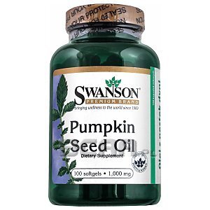 Swanson Pumpkin Seed Oil 100kaps. 1/1