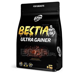 6Pak Nutrition Bestia Ultra Gainer 3000g 1/1