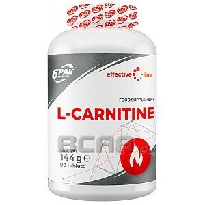 6Pak Nutrition Effective Line L-Carnitine 90tab. 1/1