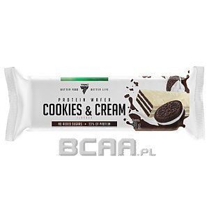 Trec Protein Waffer Cookies & Cream 40g 1/1