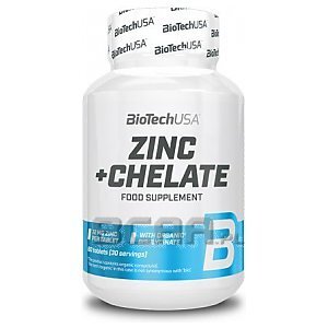 BioTech USA Zinc + Chelate 60tab. 1/1