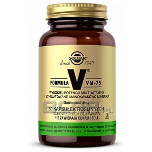 Solgar Formula VM-75 Vitamins with Minerals 60vkaps. 1/1