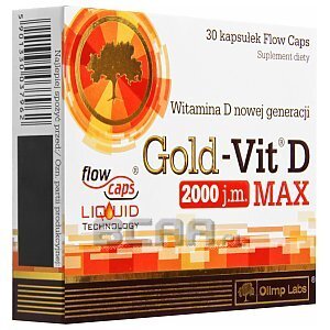 Olimp Gold-Vit D Max 2000IU 30kaps. 1/3