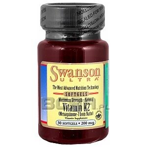 Swanson Vitamin K2 200mcg 30kaps. 1/1
