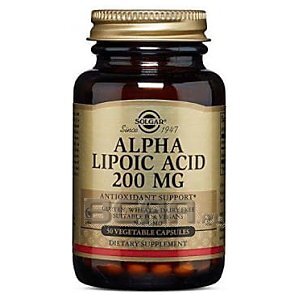 Solgar Alpha Lipoid Acid 200mg 50vkaps. 1/1