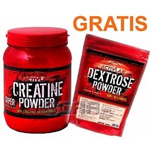 Activlab Creatine Powder kreatyna 500g+Dextroza 500g GRATIS  1/1