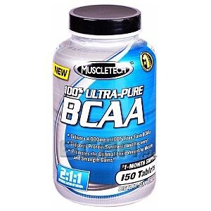 Muscletech 100% Ultra Pure BCAA 150tab. 1/1