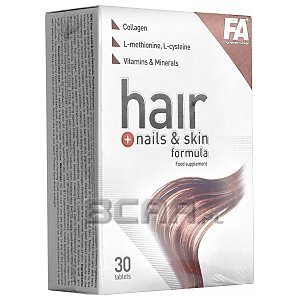 Fitness Authority Hair + Nails & Skin Formula 30tabs.  1/1