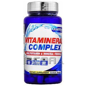 Quamtrax Nutrition Vitamin Mineral Complex 60kaps. 1/2