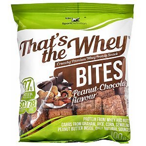 Sport Definition That's The Whey Bites chocolate-peanut 100g  1/1
