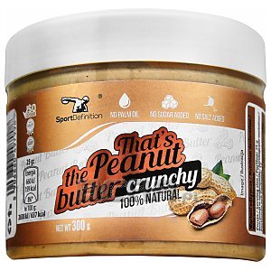 Sport Definition That's The Peanut Butter Crunchy 300g 1/1