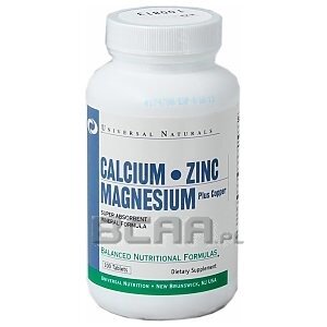 Universal Calcium Zinc Magnesium 100tab.  1/1