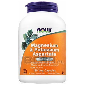 Now Foods Magnesium & Potassium Aspartate 120kaps. 1/2