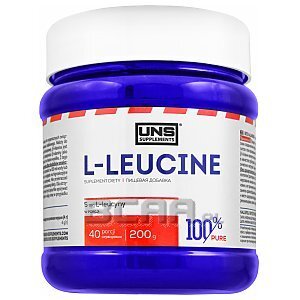 UNS L-leucine 200g 1/2