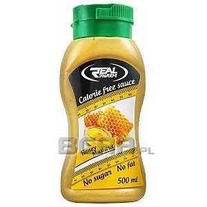 Real Pharm Calorie Free Sauce Syrop Zero honey mustard 500ml  1/2