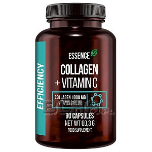 Essence Nutrition Collagen + Vitamin C 90kaps. 1/1