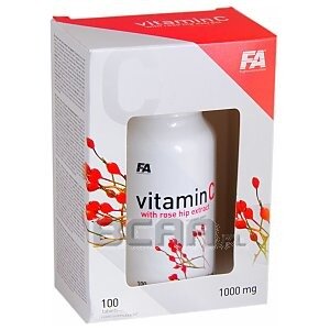 Fitness Authority Vitamin C With Rose Hip Extract 100tab. 1/1