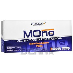 Biogenix Mono Creatine 120kaps.  1/1