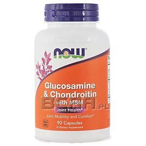 Now Foods Glucosamine & Chondroitin with MSM 90kaps. 1/1