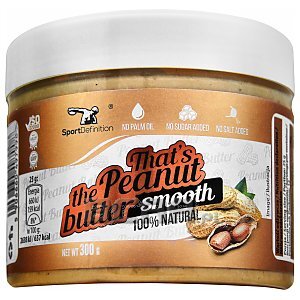 Sport Definition That's The Peanut Butter Smooth 300g Wyprzedaż! 1/2