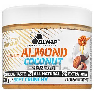 Olimp Almond Coconut Spread soft crunchy 300g 1/2