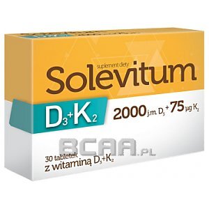 Solevitum D3 + K2 30tab. Wyprzedaż 1/1