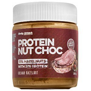 Body Attack Protein Nut Choc Hazelnut Creamy 250g  1/2