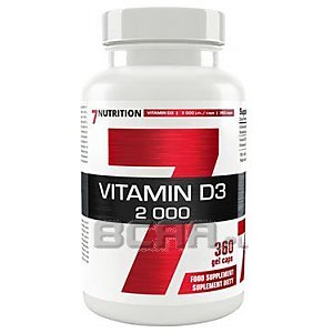 7Nutrition Vitamin D3 2000 360kaps. 1/1