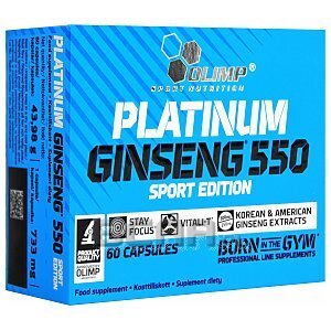 Olimp Platinum Ginseng 550 Sport Edition 60kaps. 1/3