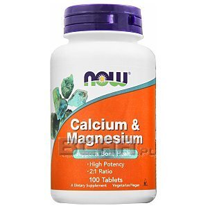 Now Foods Calcium & Magnesium 100tab. 1/1
