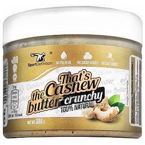 Sport Definition That's The Cashew Butter Crunchy 300g  1/2