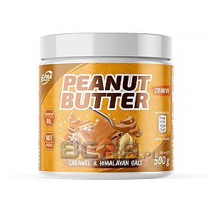 6Pak Nutrition Peanut Butter Crunchy with Caramel & Himalayan Salt 500g 1/1