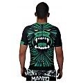 Manto Rashguard Beast Short Sleeve T-Shirt Zielony