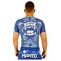 Manto Rashguard Beast Short Sleeve T-Shirt Niebieski