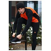 Trec Wear Pro Series  Leggings 120 Black-orange 2/5