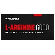 Body Attack L-Arginine 6000 120kaps.  3/5