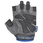 Power System Rękawiczki Treningowe Cute Power (PS-2560) szaro-niebieskie 2/3