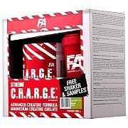 Fitness Authority Xtreme C.H.A.R.G.E. [ Charge ] apple-mint 500g + Shaker i Próbki  2/4